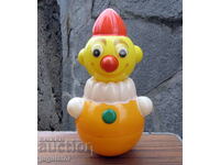 old Russian big dwarf toy clown doll from Sotsa