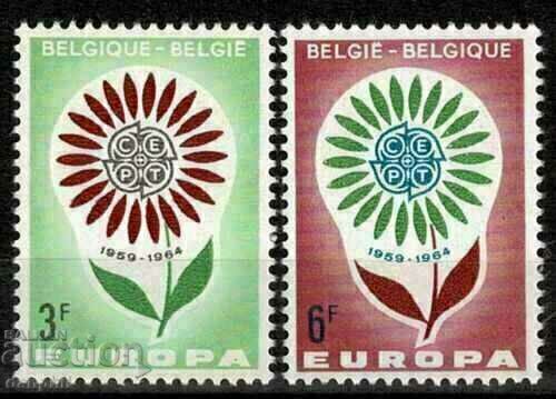Belgia 1964 Europa CEPT (**), serie curată, netimbrată