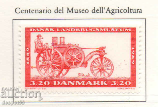 1989. Danemarca. 100 de ani de la Muzeul Agricol din Danemarca.