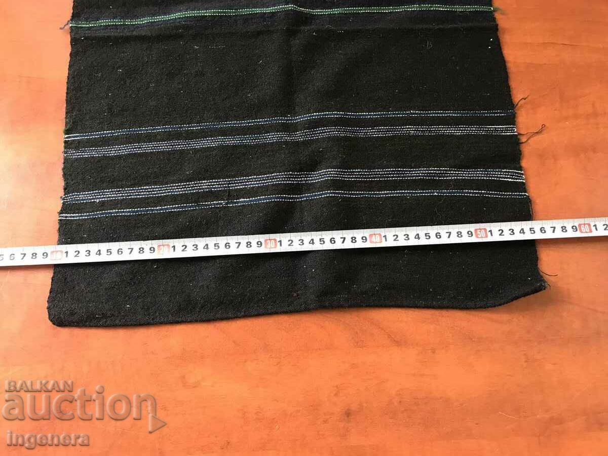 APRON WOOL WOVEN ANTIQUE ETHNIC - WITHOUT STRAPS - 5