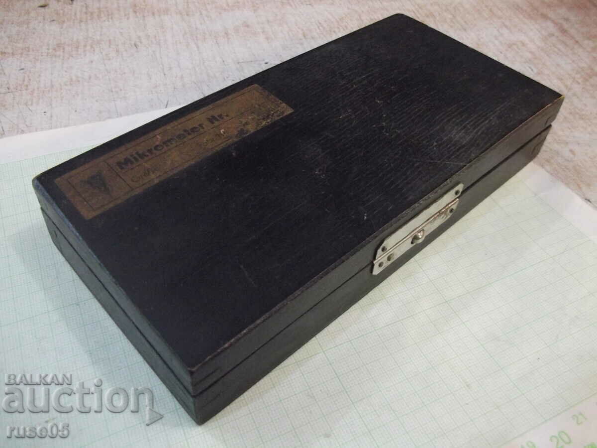 Micrometru "25 - 50 mm" DDR german de lucru - 7