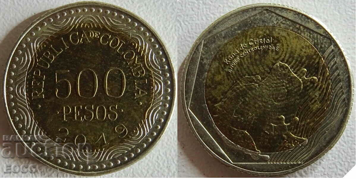 0083 Colombia 500 pesos 2019