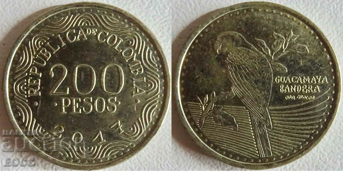 0089 Colombia 200 pesos 2017