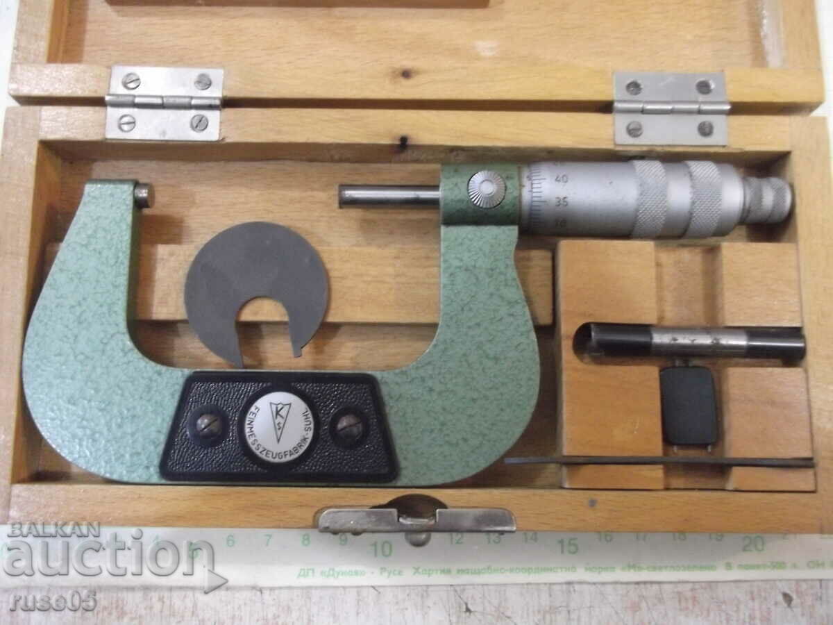 Micrometru "50 - 75 mm" de lucru german cu preț 60.00 BGN | € 30.68