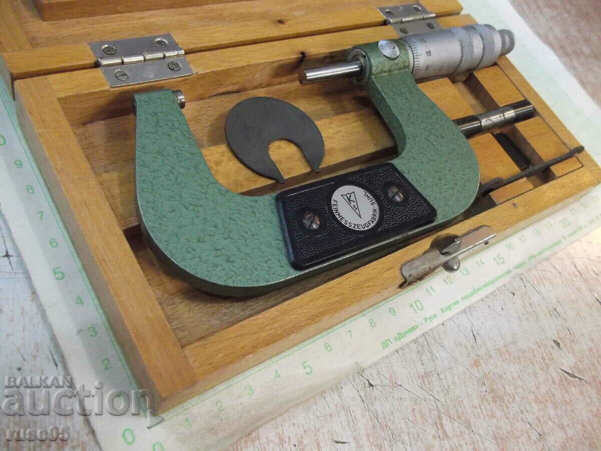 Micrometru "50 - 75 mm" de lucru german - 5