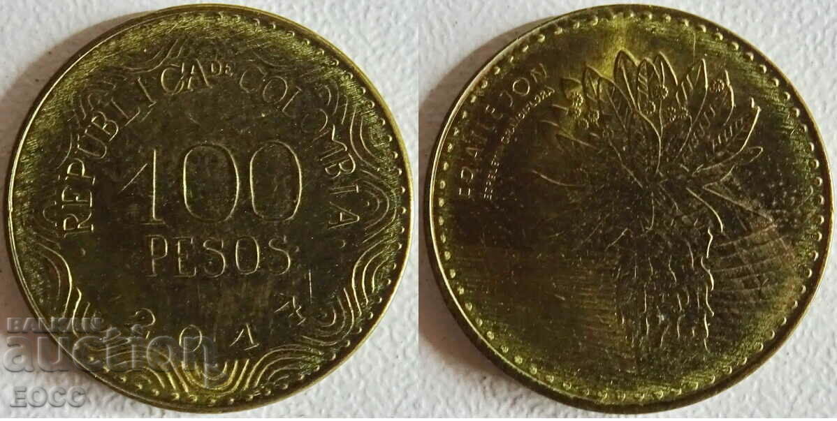 0090 Κολομβία 100 πέσος 2017