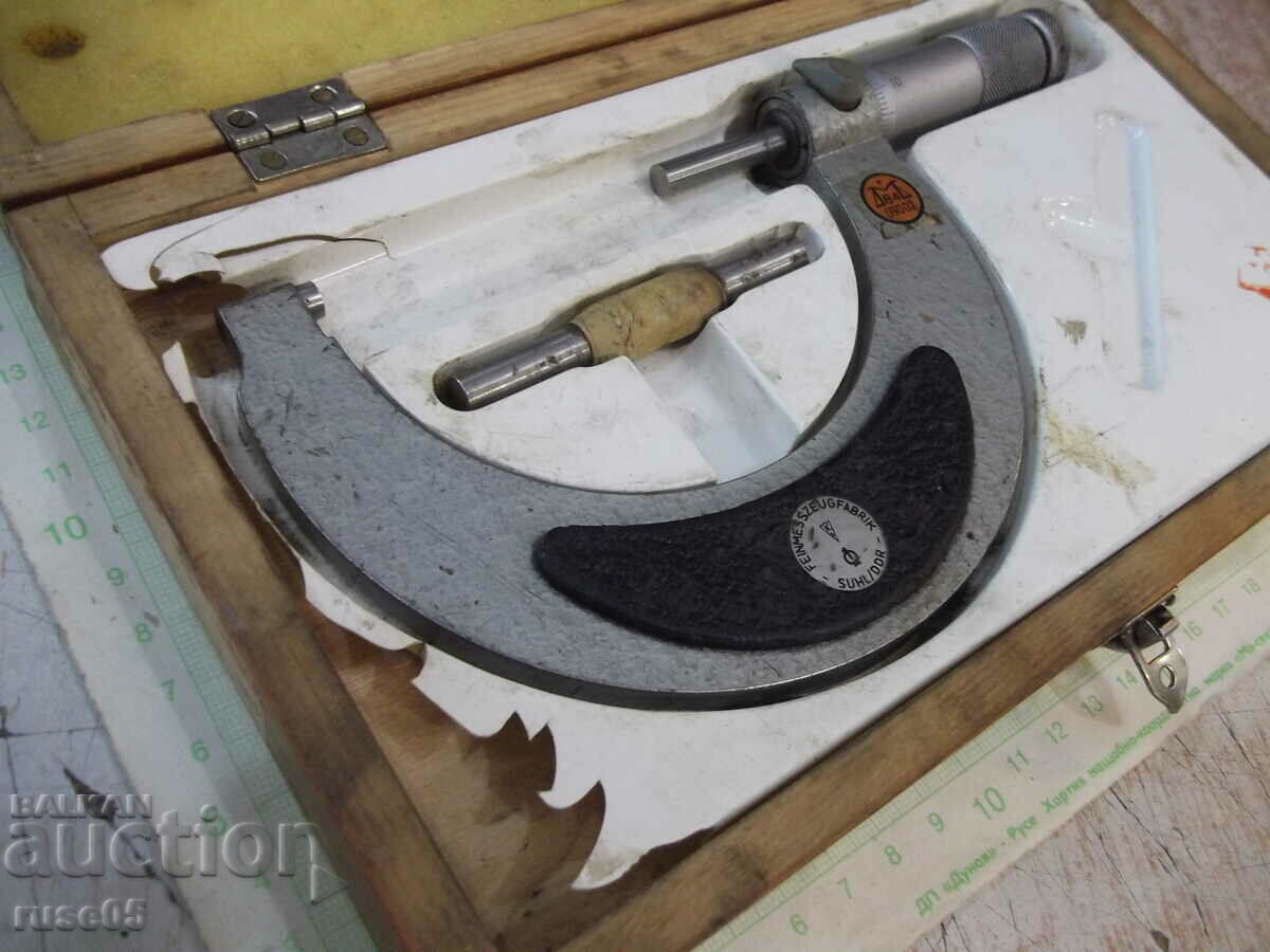 Micrometer "75 - 100 mm" German DDR working - 5 Micrometer "75 - 100 mm" German DDR working - 5