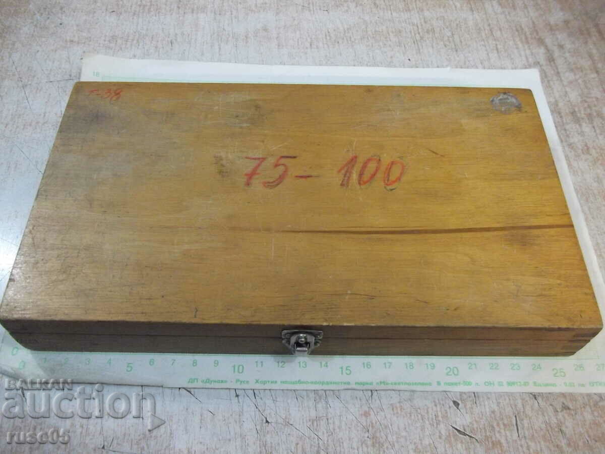 Micrometer "75 - 100 mm" German DDR working - 6 Micrometer "75 - 100 mm" German DDR working - 6