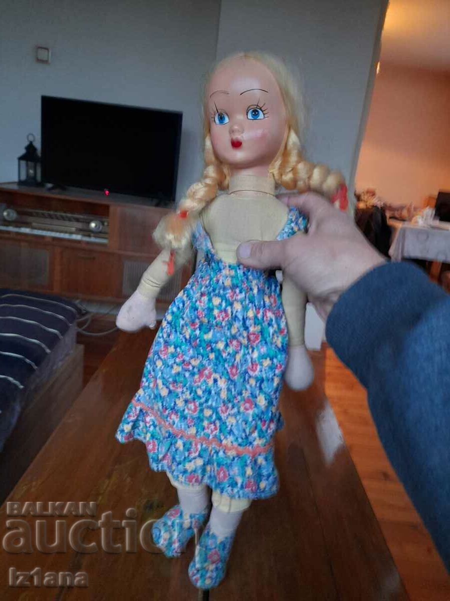 Old doll with price 38.00 BGN | € 19.43 Old doll with price 38.00 BGN | € 19.43