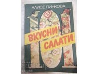 Cartea „Salate delicioase - Alyse Pinkova” - 136 pagini.
