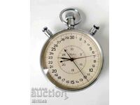 Slava stopwatch, very well preserved, working correctly.