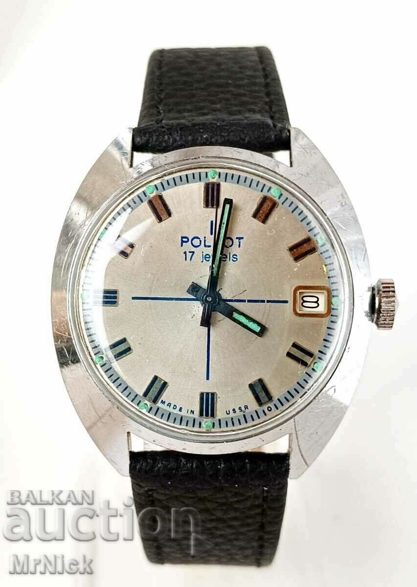 Poljot 2614.2H 17 jewels - ανδρικό μηχανικό ρολόι