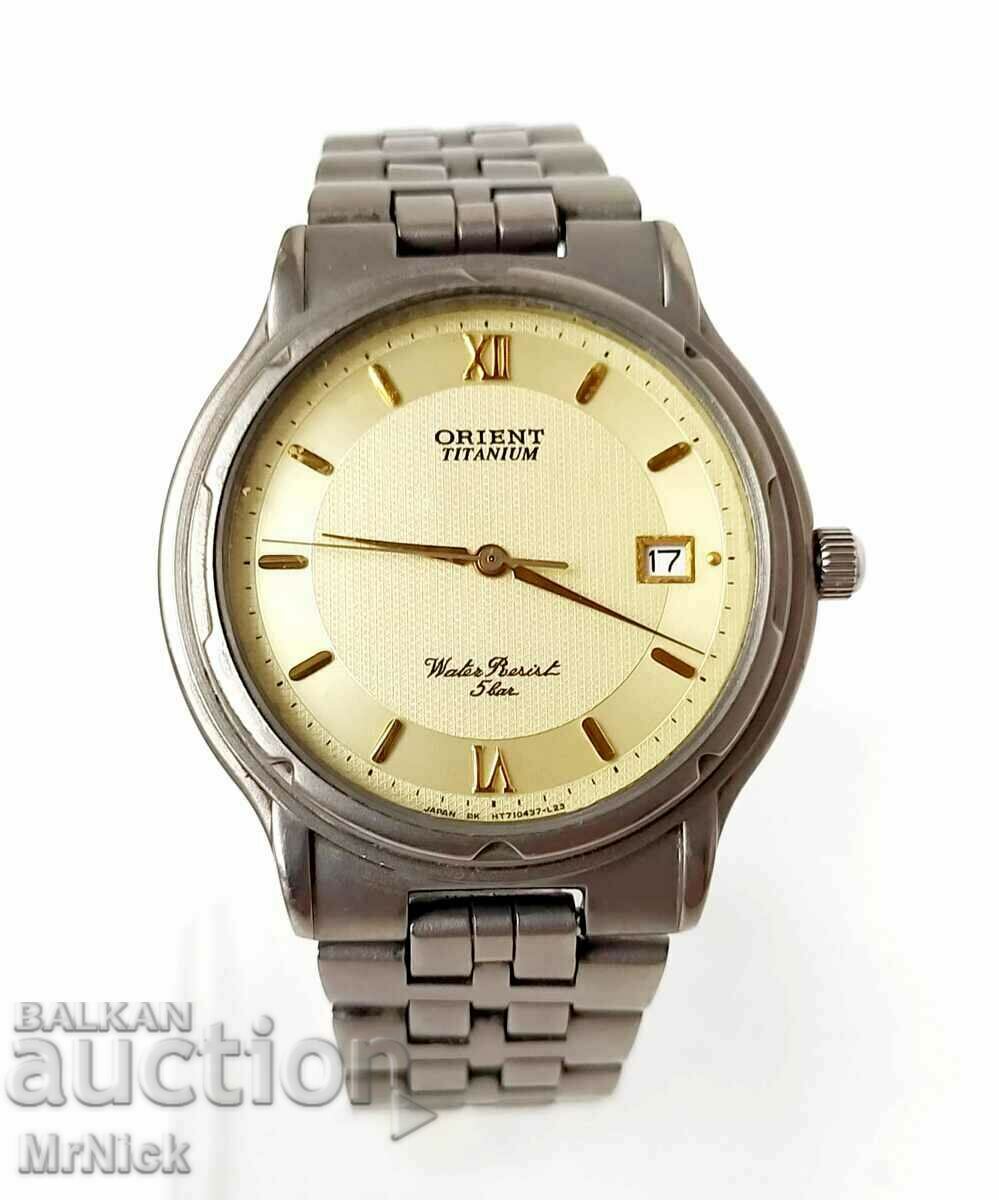 Orient Titanium Orient - ceas analog pentru bărbați