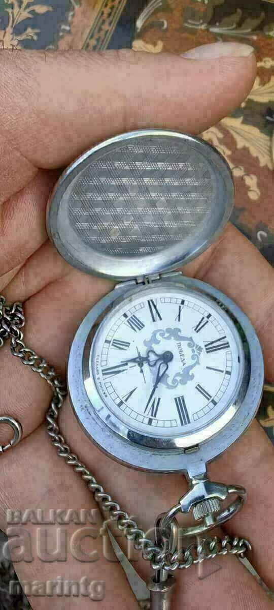 Pobeda pocket watch