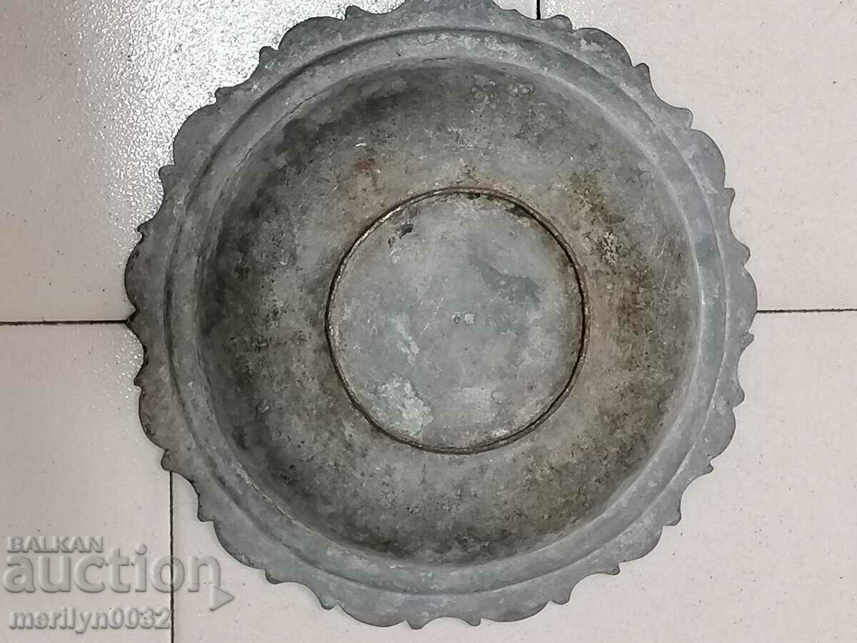 Ottoman copper saucer, dish, plate, copper, copper vessel with price 139.00 BGN | € 71.07 Ottoman copper saucer, dish, plate, copper, copper vessel with price 139.00 BGN | € 71.07