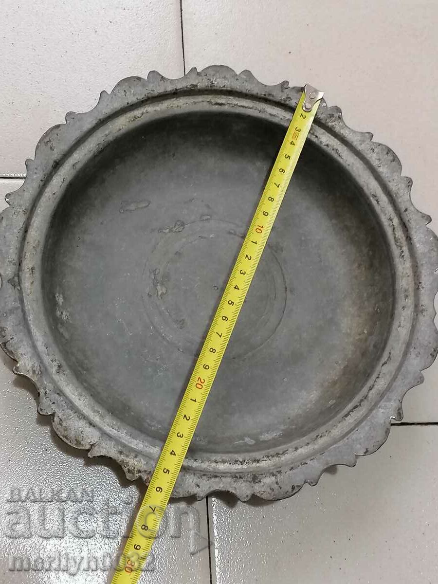 Ottoman copper saucer, dish, plate, copper, copper vessel - 6 Ottoman copper saucer, dish, plate, copper, copper vessel - 6