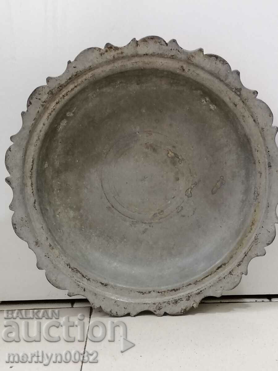 Ottoman copper saucer, dish, plate, copper, copper vessel