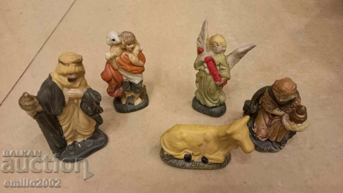 Porcelain Christmas figurines