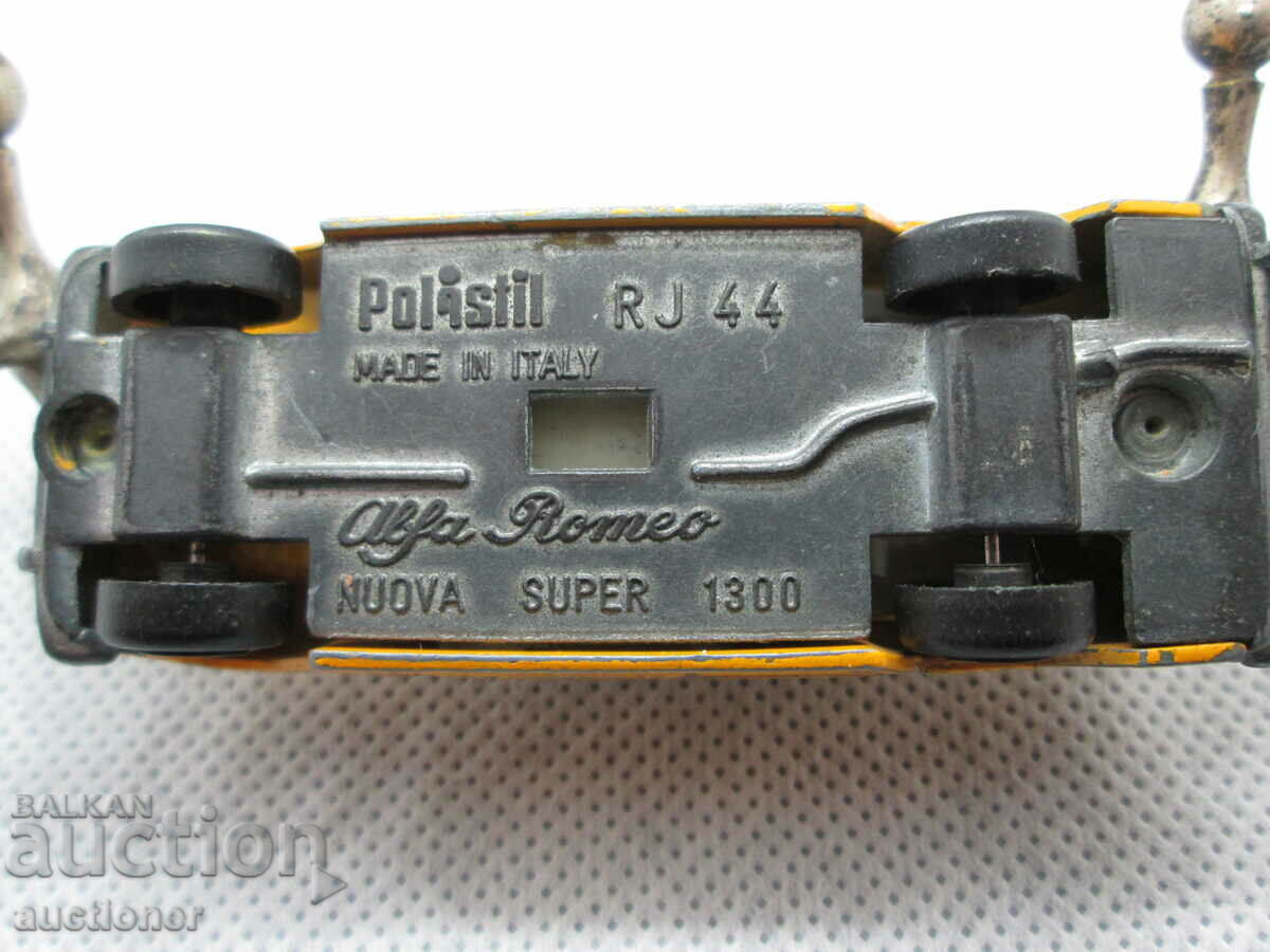 RARE ALFA ROMEO NUOVA SUPER 1300 POLISTIL-ITALY - 7 RARE ALFA ROMEO NUOVA SUPER 1300 POLISTIL-ITALY - 7