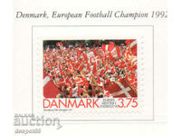 1992 Δανία. Δανία - Πρωταθλήτρια Ευρώπης ποδοσφαίρου.