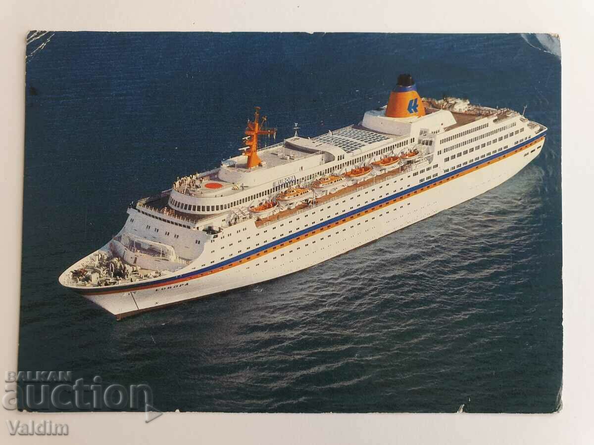 Καρτ ποστάλ Κρουαζιερόπλοιο Ευρώπη