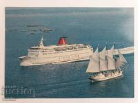 Postcard Cruise Ship Stena Line