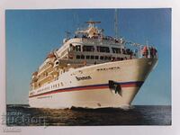 Postcard Cruise ship Bremen