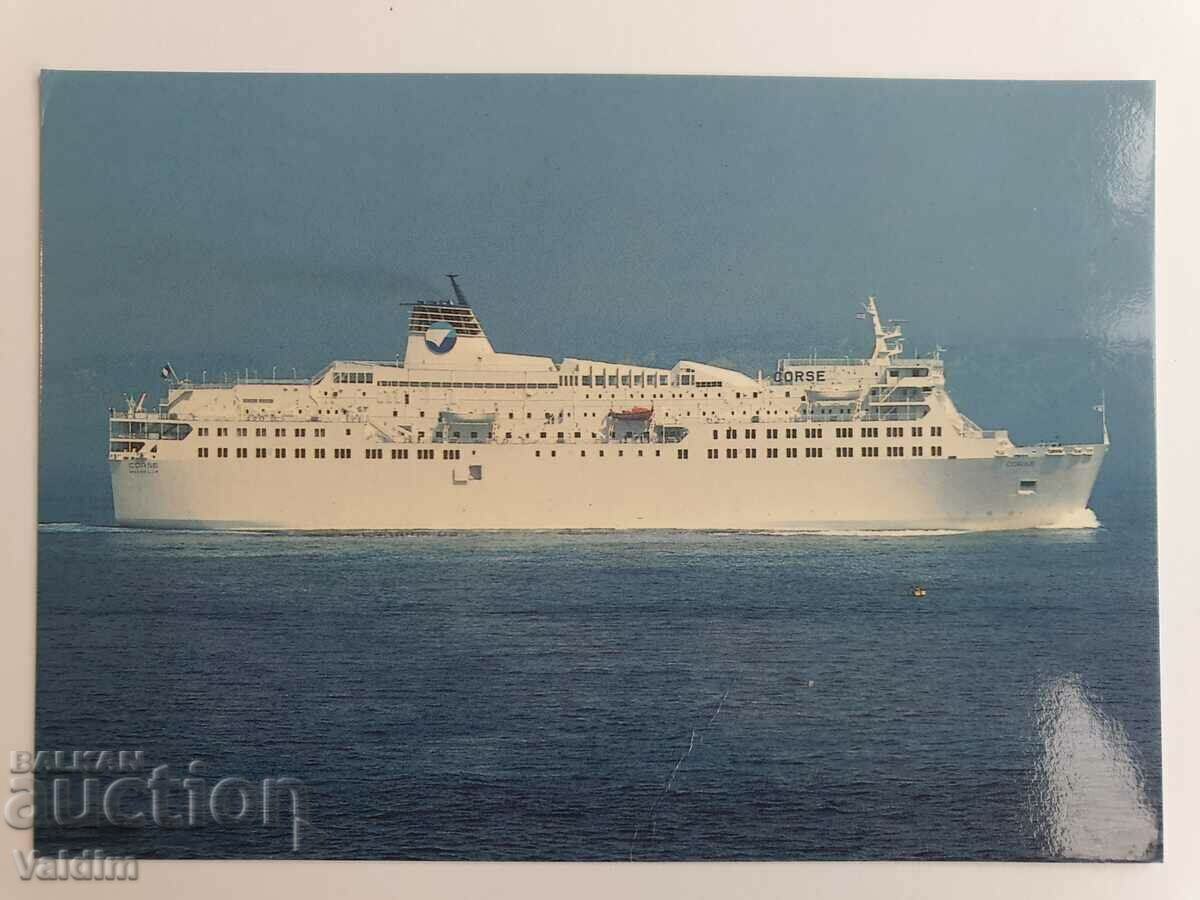 Καρτ ποστάλ Κρουαζιερόπλοιο CORSE