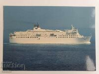 Postcard Cruise ship CORSE