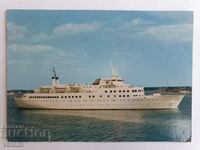 Postcard Cruise ship