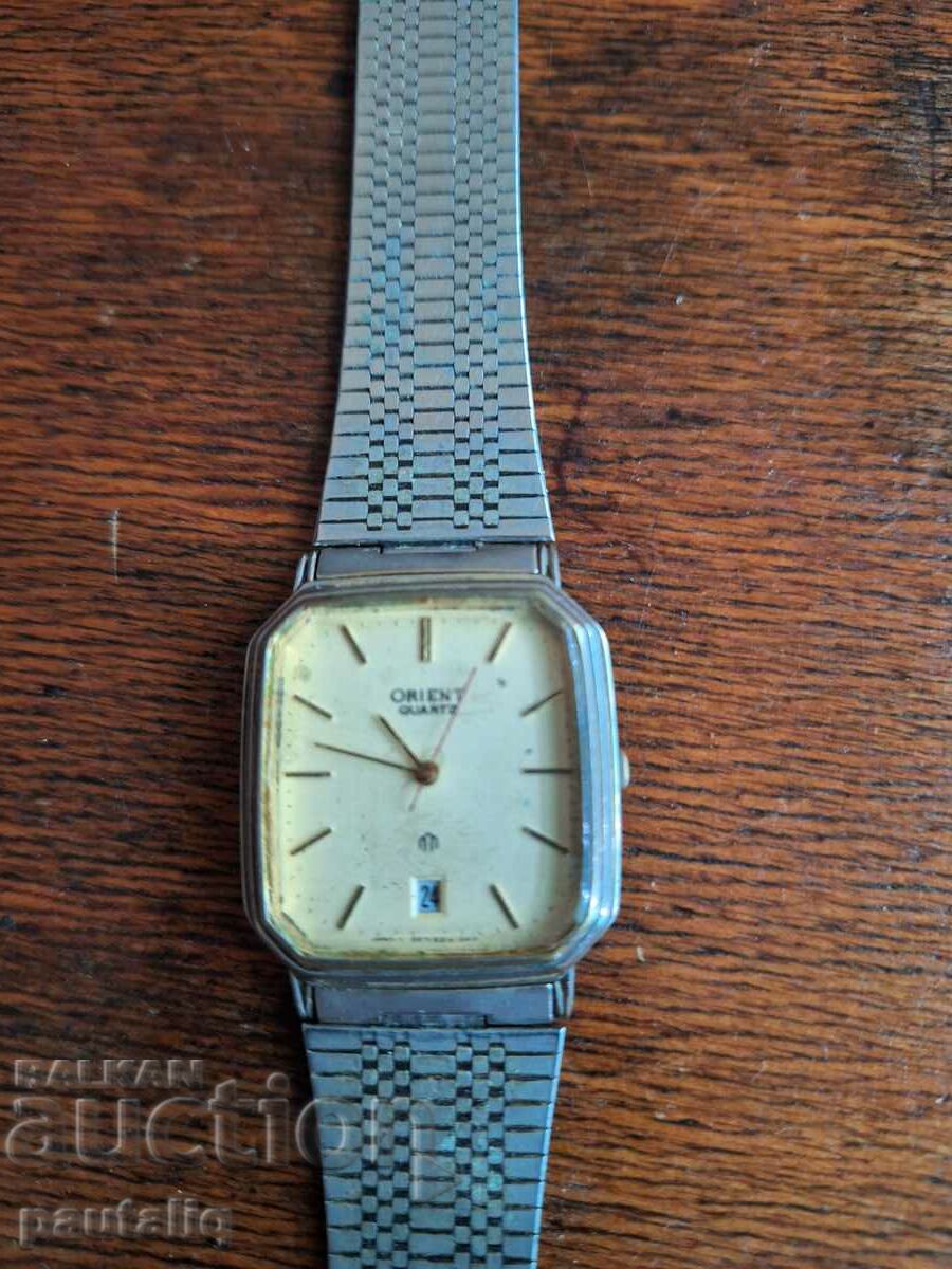 MEN'S HANDWATCH ORIENT with price 15.00 BGN | € 7.67 MEN'S HANDWATCH ORIENT with price 15.00 BGN | € 7.67