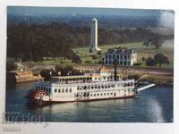 Postcard "Creole Queen" Paddle Wheel Ship