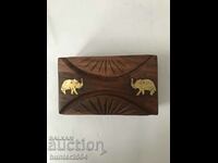 Κουτί με ελέφαντες-12/7/4 cm, Ινδία