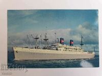 Postcard Ship "President Wilson"