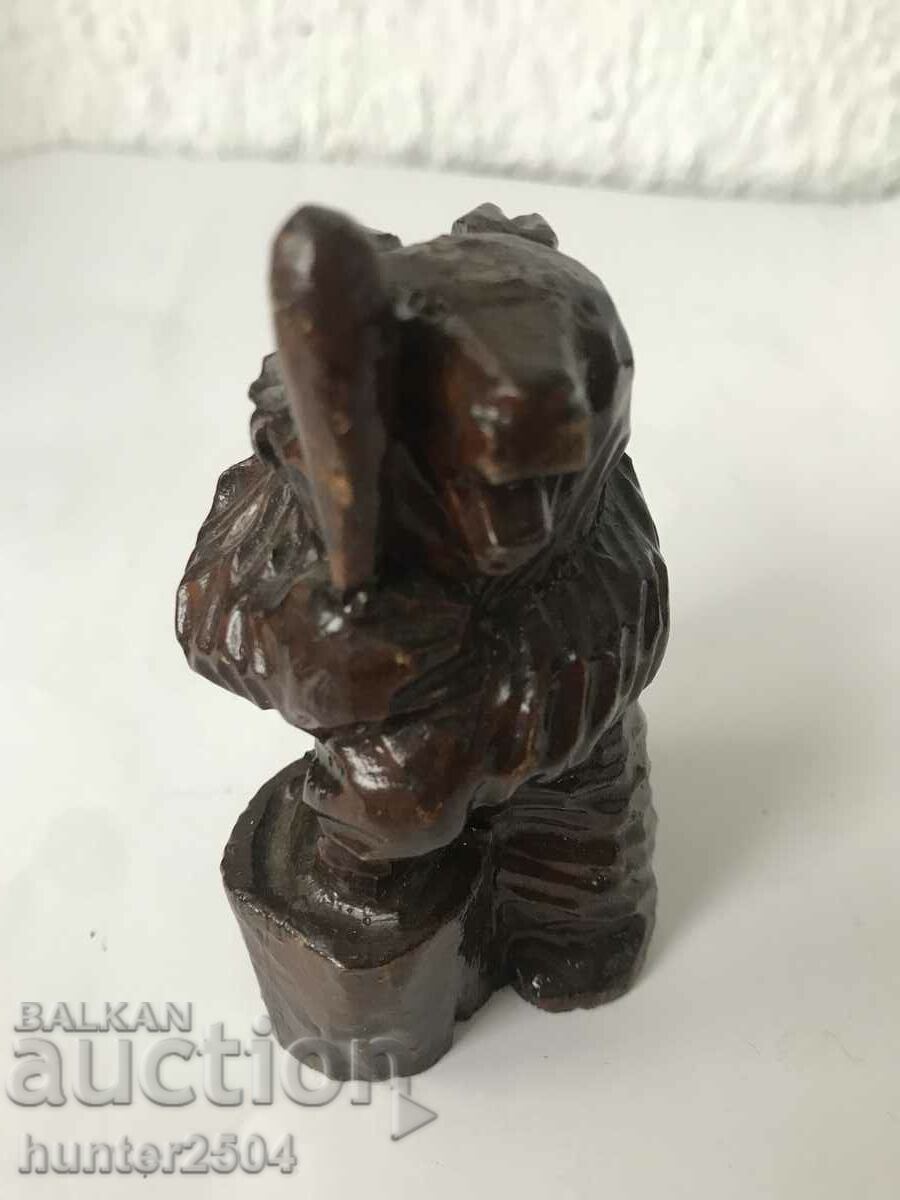 Bear with pot - 9 cm