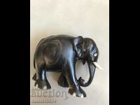 Elefant - abanos, 7/7 cm