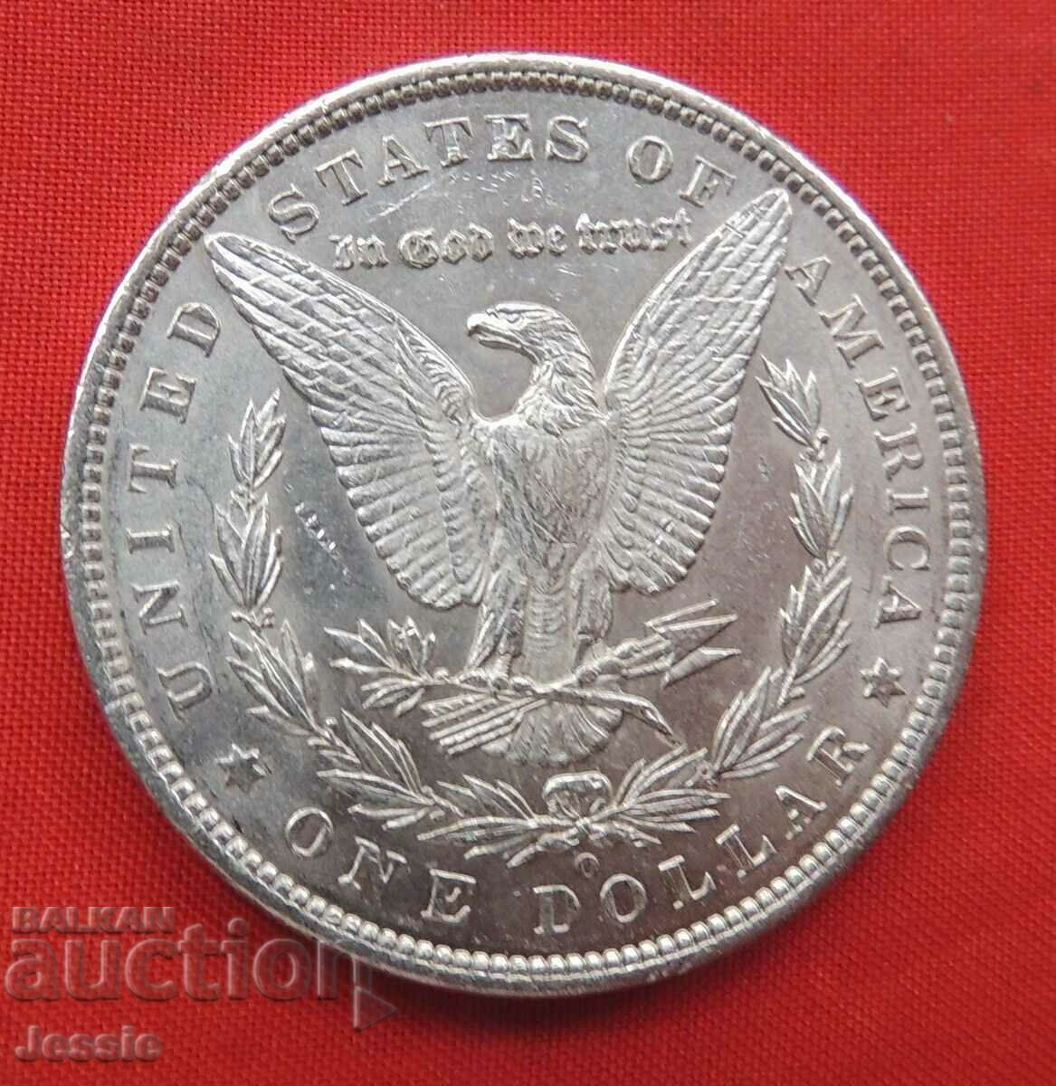 1 Долар 1885 O New Orleans САЩ Morgan сребро NO CHINA !