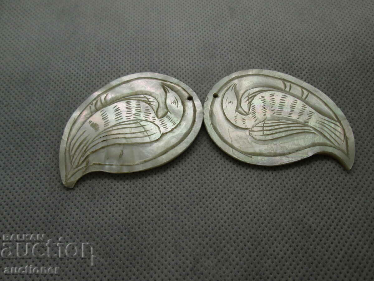 PAFTI MOTHER-OF-PEARL TILES, WEAR BELT - 7 PAFTI MOTHER-OF-PEARL TILES, WEAR BELT - 7