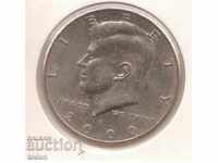 -Ηνωμένες Πολιτείες-½ Dollar-2000 D-KM# 202b-Kennedy Half Dollar