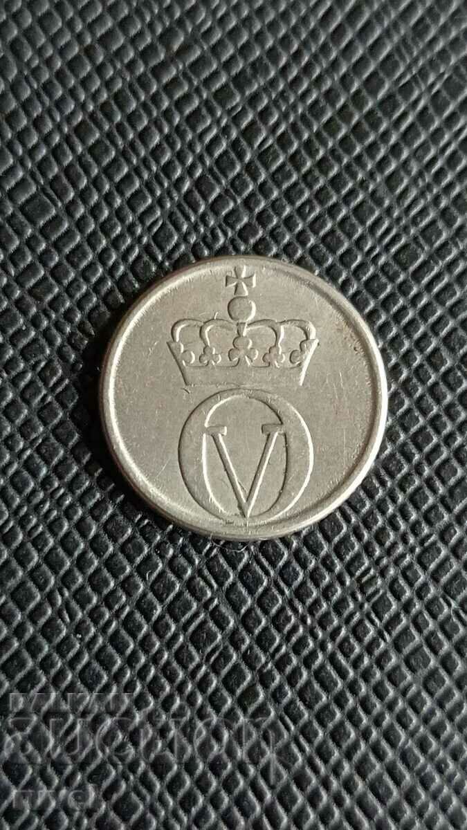 Norway 10 Ore, 1961 with price 0.90 BGN | € 0.46 Norway 10 Ore, 1961 with price 0.90 BGN | € 0.46