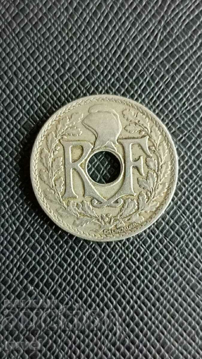 Γαλλία, 25 εκατοστά 1920 με τιμή € 1.20 | 2.35 BGN