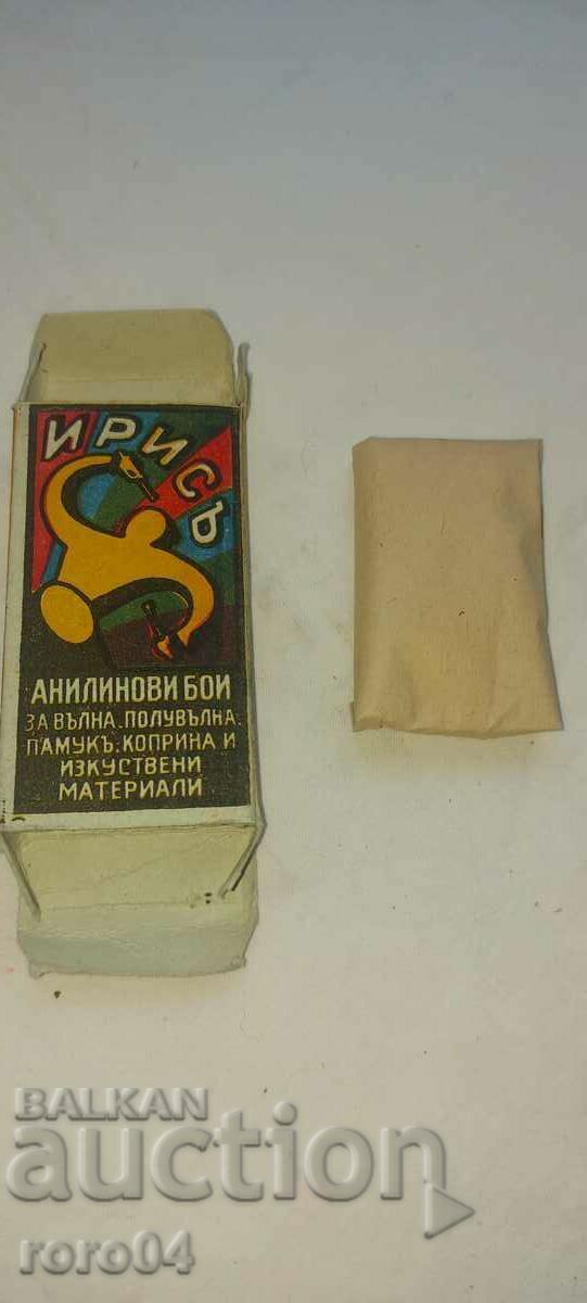 ANILINE DYE - IRIS - 1941 - NOU ANILINE DYE - IRIS - 1941 - NOU
