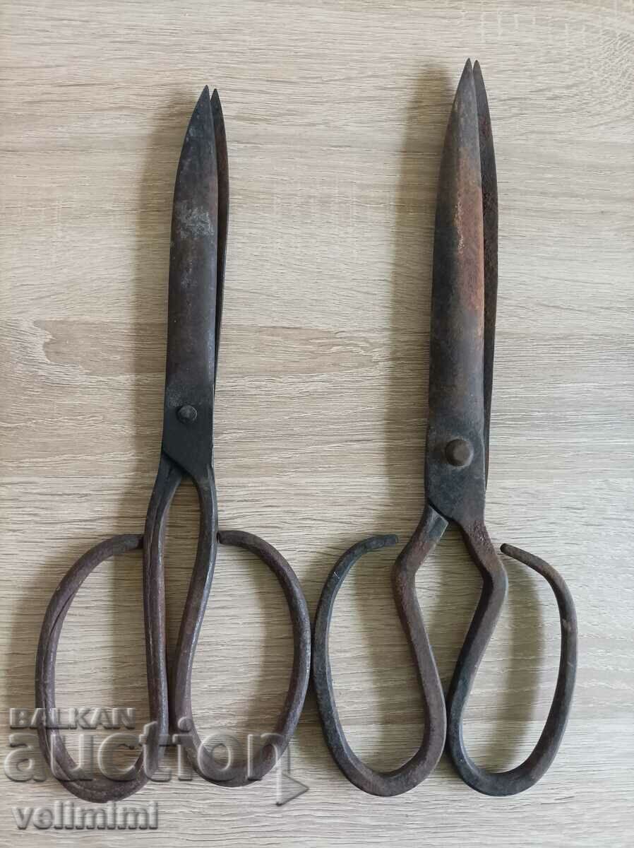 Big very old scissors