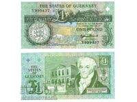 O - in GUERNSEY GUERNSEY 1 Pound issue issue 2016 Y NEW UNC