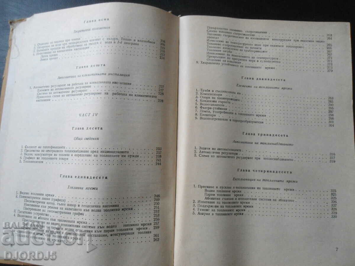 Delivery of Heating, air conditioning and central heating Delivery of Heating, air conditioning and central heating