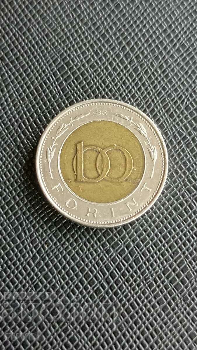 Hungary 100 forints, 1996