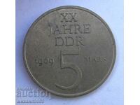 GERMAN ANNIVERSARY COIN 5 MARK 1969 GDR