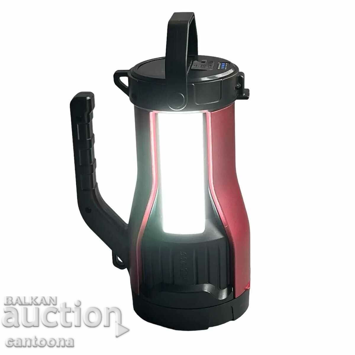 Auction Powerful flashlight, solar panel, emergency light and USB outlet Auction Powerful flashlight, solar panel, emergency light and USB outlet