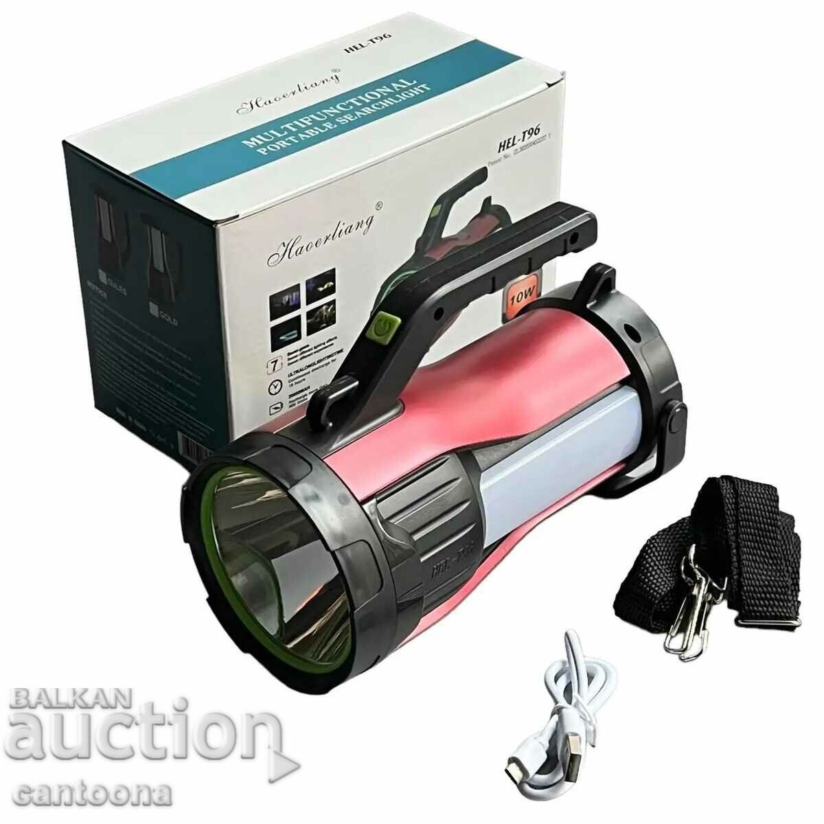 Powerful flashlight, solar panel, emergency light and USB outlet - 7 Powerful flashlight, solar panel, emergency light and USB outlet - 7