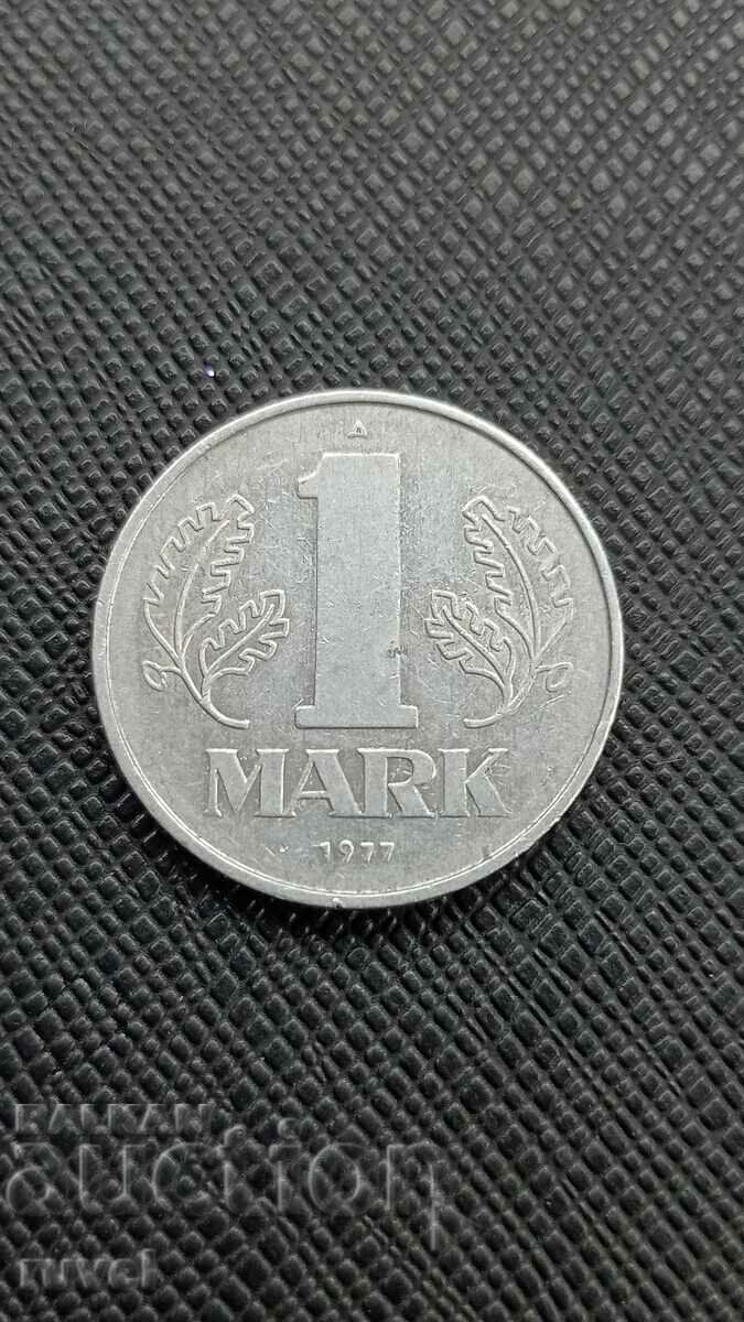 GDR 1 stamp, 1977 GDR 1 stamp, 1977